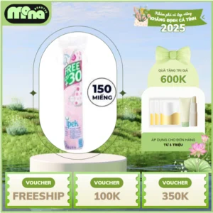 Bông Tẩy Trang IPEK 150 Miếng